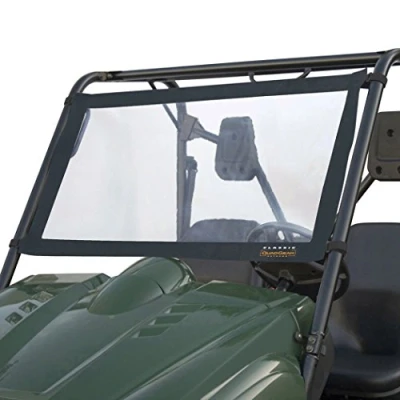Abbildung von Classic Accessories quadgear UTV Windschutzscheibe (schwarz, mittelgroß, passend für Kawasaki 2500/3000 und Polaris Ranger)