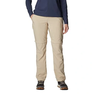Abbildung von Columbia UTILITY Convertible PANT Outdoorhose, Damen, Größe: 46, Ancient fossil