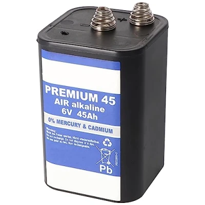 Abbildung von XCell Premium Air Alkaline 4R25 6V Block Batterie (ideal für Arbeiten unter Rauen Wetterbedingungen, Temperaturbereich: 20 C bis 50 C) 148266