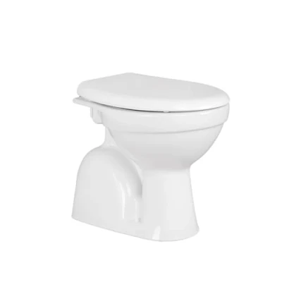 Abbildung von Belvit Stand WC mit Taharet/Bidet Funktion Abgang Senkrecht Boden + Softclose Deckel