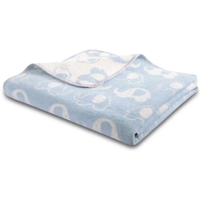Abbildung von Biederlack Babydecke &quot;Babydecke Lovely Elephants&quot;, Elephants mit kleinen Elefanten