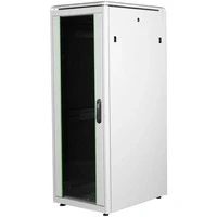 Abbildung von DIGITUS Netzwerkschrank 19 Zoll Rack 32HE 60x80 cm Unique Serie Traglast 800 kg Nutztiefe 743 mm Grau