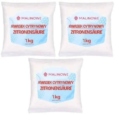 Abbildung von Malinowe Zitronensäure 3x1kg
