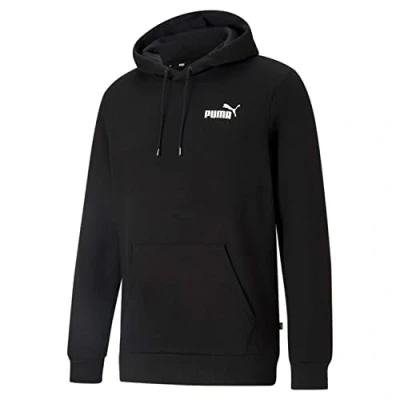 Abbildung von Puma ESS Small LOGO FL Sweatshirt, Herren, Größe: Large, black