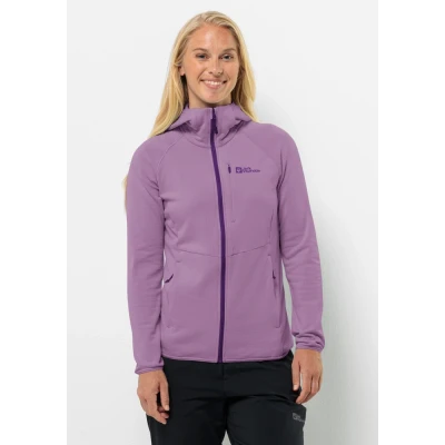 Abbildung von Jack Wolfskin Fleecejacke &quot;KOLBENBERG HOODED FZ W&quot;, mit Kapuze