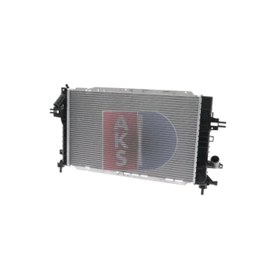 Abbildung von AKS DASIS 150063N Kühler, Motorkühlung Aluminium 599 368 26 Kühlrippen gelötet OPEL: Astra H Caravan, Zafira B, G CC
