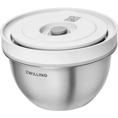 Abbildung von ZWILLING Fresh &amp; Save BOWLS Vakuumschüssel S / 12 cm, Edelstahl, Silber