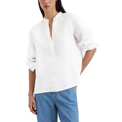 Abbildung von Marc O&#039;Polo Regular AUS Reinem Bluse, Damen, Größe: 40, White