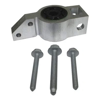 Abbildung von METZGER 52071501 Querlenkerlager mit Schrauben Vorderachse links, außen Gummimetalllager für Querlenker VOLKSWAGEN: GOLF 6, Touran I