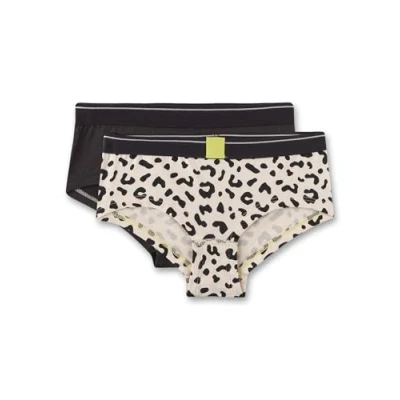 Abbildung von Sanetta Doppelpack Slip für Kinder, Größe: 164, Beige