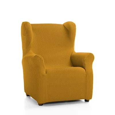 Abbildung von Martina Home Tunez Sesselbezug, Baumwolle Polyester, Senf, Ohrensessel