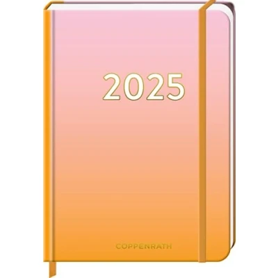 Abbildung von Kleiner Wochenkalender: Mein Jahr 2025 Sonnenaufgang rosa (I love my paradise): Taschenkalender mit Wochenplaner und Eintragmöglichkeiten, Gummiverschluss Leseband