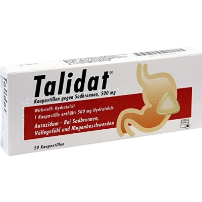 Abbildung von Talidat Kaupastillen Gegen Sodbrennen 20 St