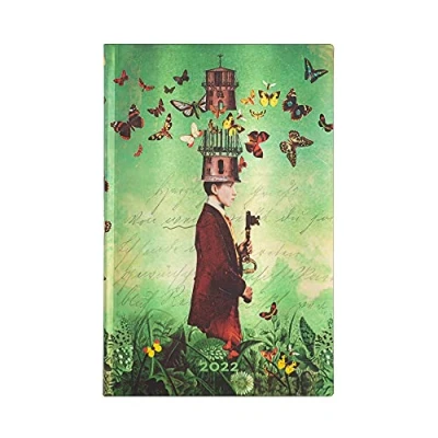 Abbildung von Paperblanks Flexi 12 Monate Softcover Kalender 2022 Traumlandschaften Horizontal Maxi (135 x 210 mm)