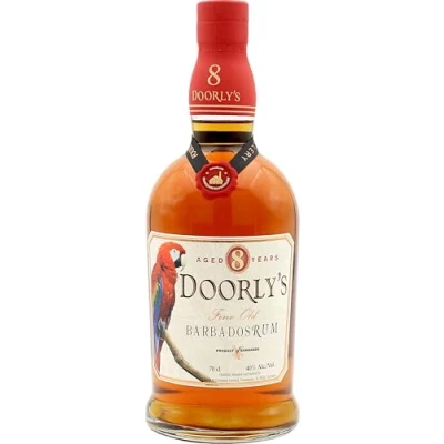 Abbildung von Doorly&#039;s Barbados Rum 8 Jahre gereift 700 ml 40% Vol. In Eichenfässern Noten von Vanille Erfrischender &amp; klarer Nachklang Mehrfach ausgezeichnet als Producer of the year