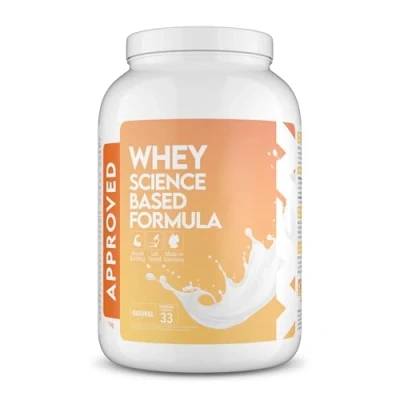 Abbildung von WFN Approved Whey Proteinpulver Neutral &amp; Ohne Süßungsmittel 1 kg Mit Isolat Laktase Sehr gut lösliches Eiweißpulver 33 Portionen Made in Germany Extern Laborgeprüft