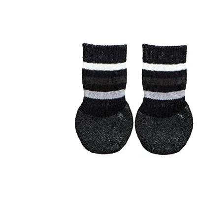 Abbildung von Trixie Hundesocken, rutschfest, XL, 2 Stück, schwarz