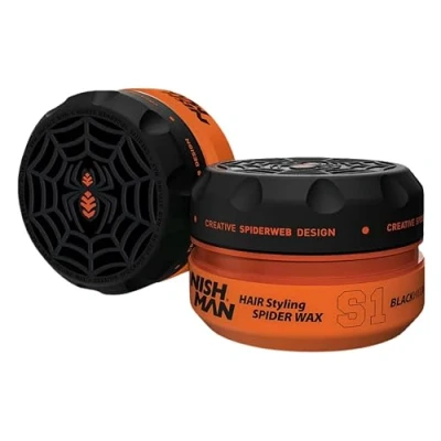 Abbildung von NISHMAN S1 Hair Styling Spider Wax Orange 150 ml XL