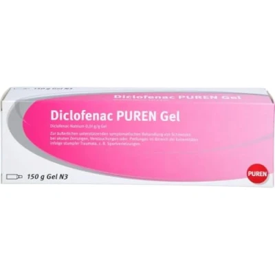 Abbildung von Diclofenac Puren Gel 150 g