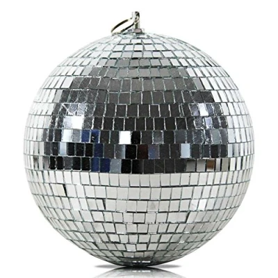 Abbildung von 7even Discolicht Spiegelkugel 20cm // Discokugel Mirrorball