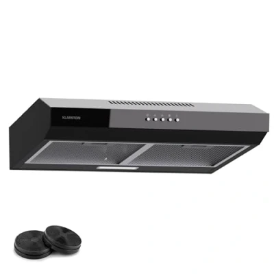 Abbildung von Klarstein Deckenhaube Serie DSM Contempo 60BK Contempo, Dunstabzugshaube Abluft Umluft LED