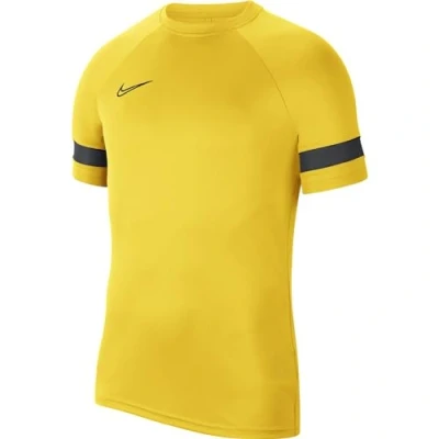 Abbildung von Nike Performance Academy Poloshirt, Herren, Größe: Small, Gelbschwarzgrau