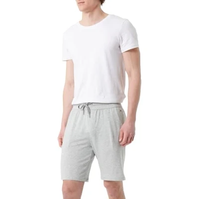Abbildung von Tommy Hilfiger Herren Jogginghose Track Pant Loungehose, Grau (Light Grey Heather), XL