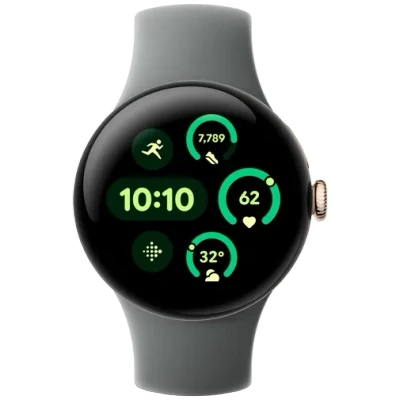 Abbildung von Google Pixel Watch 3 Weißgold/Grau 41 mm