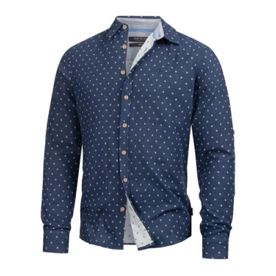 Abbildung von Indicode Jeans Joffrey Hemd, Herren, Größe: XL, Navy