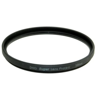Abbildung von Marumi DHG Super Linsen Schutzfilter (58 mm) DHG58SLPRO Schwarz