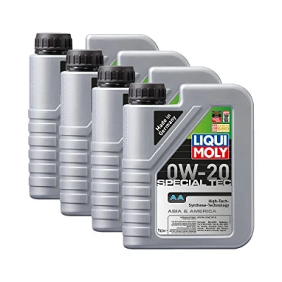 Abbildung von Liqui Moly 4X 9701 Special Tec AA 0W 20 Motoröl API SN ILSAC GF 5