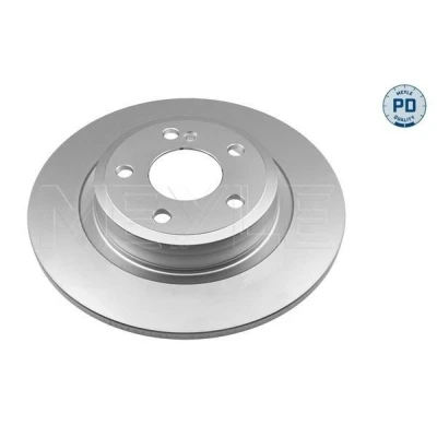 Abbildung von MEYLE 015 523 0044/PD Bremsscheibe Hinterachse 300 10 5 112 voll Zink Lamellen beschichtet mit Schrauben MERCEDES BENZ: SLK, SLC