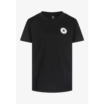 Abbildung von Converse Unisex Tshirt basic für Kinder, Größe: 128/132, Black
