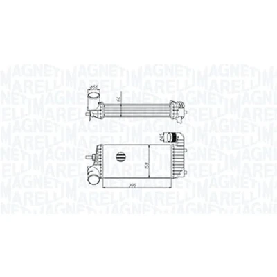 Abbildung von MAGNETI MARELLI 351319205440 Ladeluftkühler FORD: FOCUS 3 Turnier, Grand C Max,