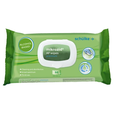 Abbildung von mikrozid AF wipes Softpack premium 50 Stück