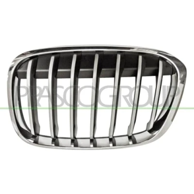 Abbildung von PRASCO BM7062014 Kühlergrill vorne links chrom/schwarz BMW: X1
