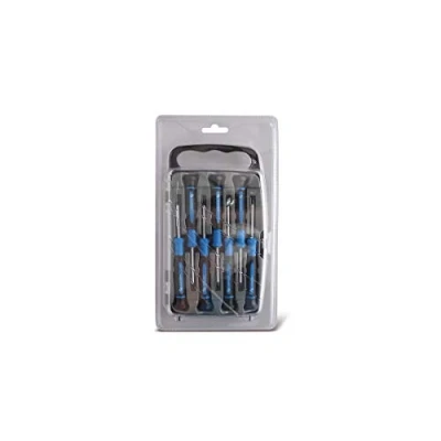 Abbildung von Hogert Technik HT1S270 Schraubendrehersatz 7 Schlitz, Kreuzschlitz (PH), Torx S1.5, S2, PH00, PH0, T5, T6, T7 Kunststoffkoffer