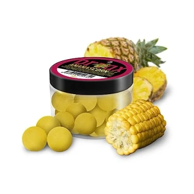 Abbildung von 50g 16mm BreaX POP UP Boiles Karpfen Köder Boilie Mais Ananas