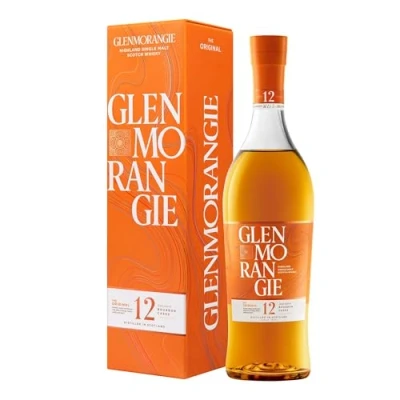 Abbildung von Glenmorangie The Original 12 Years Old Premium Single Malt Scotch Whisky in Geschenkverpackung