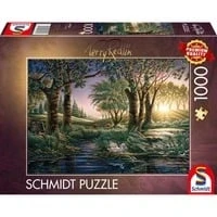 Abbildung von Terry Redlin: Morgenzauber am Teich, Puzzle