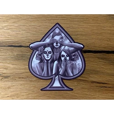 Abbildung von MG061 / Pinup Aufkleber 9,5x8cm Old School Sticker Hot Rod Tuning Vintage Retro Pin Up Girl Oldtimer Surfing Surfer