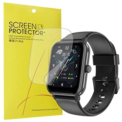 Abbildung von onetuo Schutzfolie Kompatibel für Blackview R3max Smartwatch, HD klar Flexible TPU Displayschutzfolie 1,69&quot; Smartwatch (6 Pack)