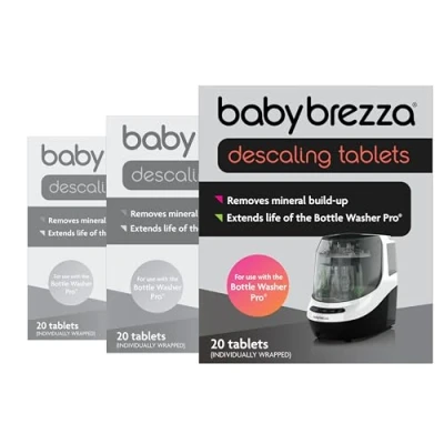Abbildung von Baby Brezza Bottle Washer Pro, Entkalkungstabletten Vorteils Set. 60 Stück
