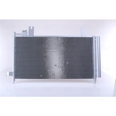 Abbildung von NISSENS 940328 Klimakondensator mit Trockner Aluminium 630 R 134a SUZUKI: SX4 I Schrägheck, FIAT: Sedici