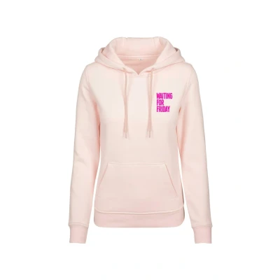 Abbildung von Mister Tee Waiting FOR Friday Kapuzenpullover, Damen, Größe: XL, Pink