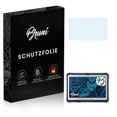 Abbildung von Bruni Schutzfolie kompatibel mit Panasonic ToughBook CF D1 Folie, glasklare Displayschutzfolie (2X)