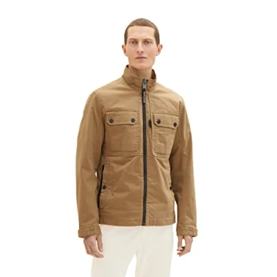 Abbildung von TOM TAILOR Herren 1034871 Jacke, 15078 Otter Brown, XL