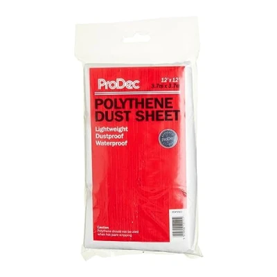 Abbildung von Leichte, 3,6 m x große ProDec Advance Poliethylen Staubschutzfolie, staub /wasserdicht, zum Abdecken/Schützen von Böden/Möbeln vor Flüssigkeiten und Spritzern beim Malen Dekorieren