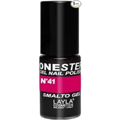 Abbildung von Layla Cosmetics One Step Gel Nagellack, minnie pink, 1er pack (1 x 0.005 L)