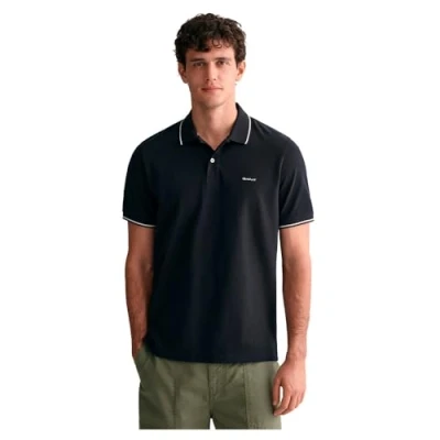 Abbildung von GANT Tipping Poloshirt, Herren, Größe: 3XL, Schwarz